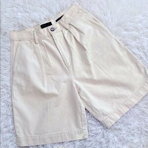 NWOT Banana Republic Beige high waisted Pleated Shorts
